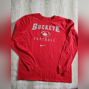 Buckeye Football The Nike Tee Pullover Shirt Men